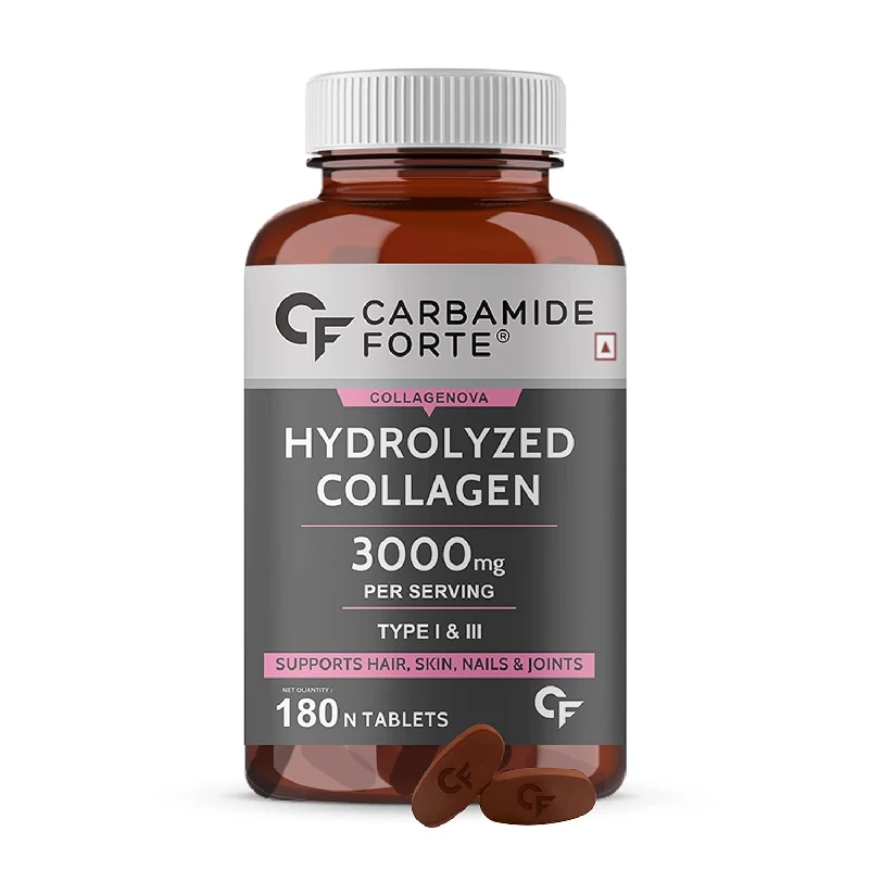 Carbamide Forte Multivitamin Tablets for Men and Women with Probiotics Supplement Tablets & Carbamide Forte Hydrolyzed Collagen Peptides- 180 Tablets - Image 5