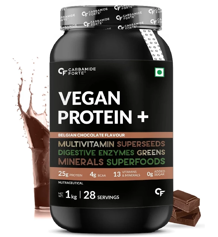 Carbamide Forte Plant Protein Powder Belgian Chocolate Flavour