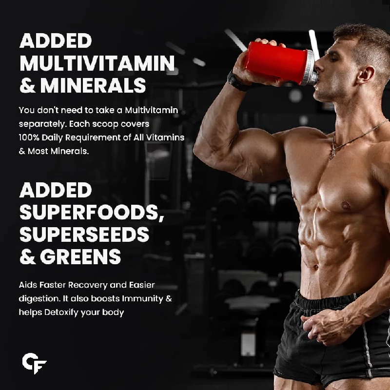 Carbamide Forte Plant Protein Powder Belgian Chocolate Flavour - Image 4