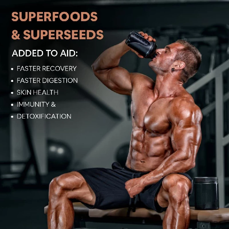 Carbamide Forte Plant Protein Powder Belgian Chocolate Flavour - Image 7