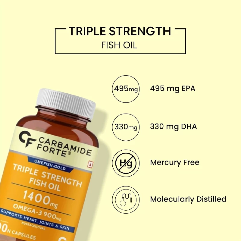 Carbamide Forte Triple Strength Fish Oil - Image 10