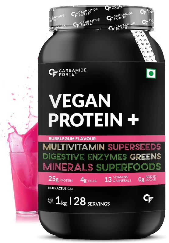 Carbamide Forte Vegan Protein Powder Bubble Gum Flavour
