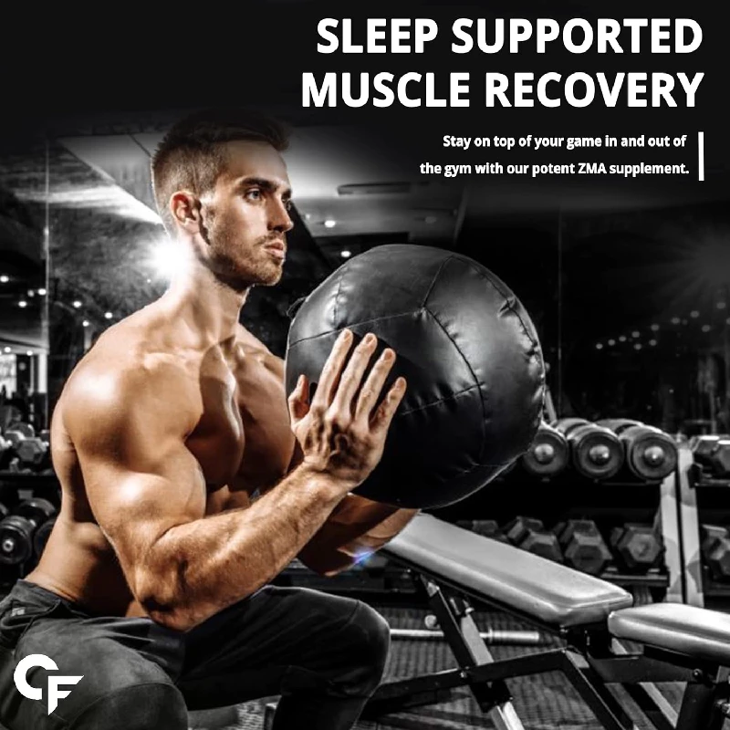 Carbamide Forte ZMA Supplements for Men & Women-Zinc and Magnesium Supplements with Vitamin B6 - Image 4