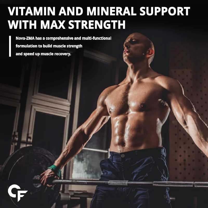 Carbamide Forte ZMA Supplements for Men & Women-Zinc and Magnesium Supplements with Vitamin B6 - Image 5