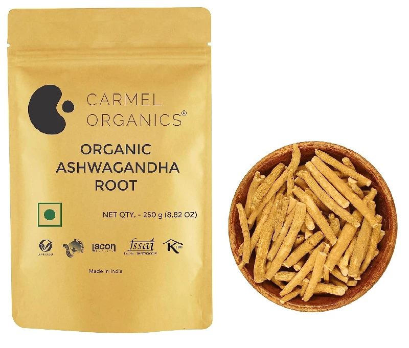 Carmel Organics Ashwagandha Root Whole