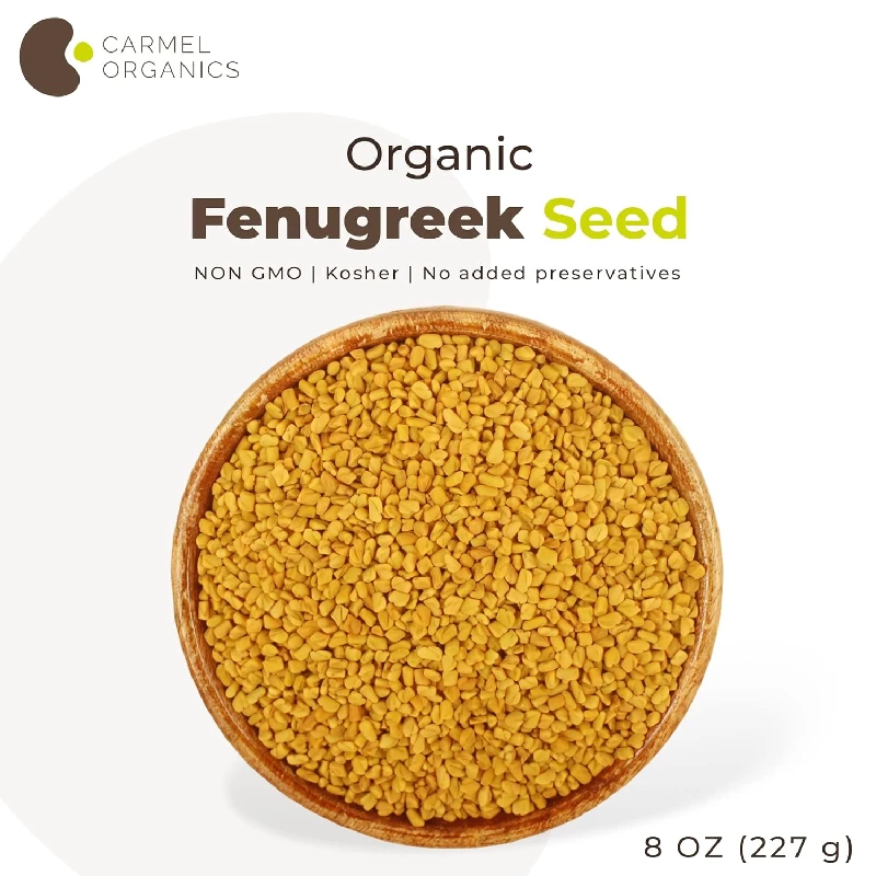 Carmel Organics Fenugreek Seeds - Image 4