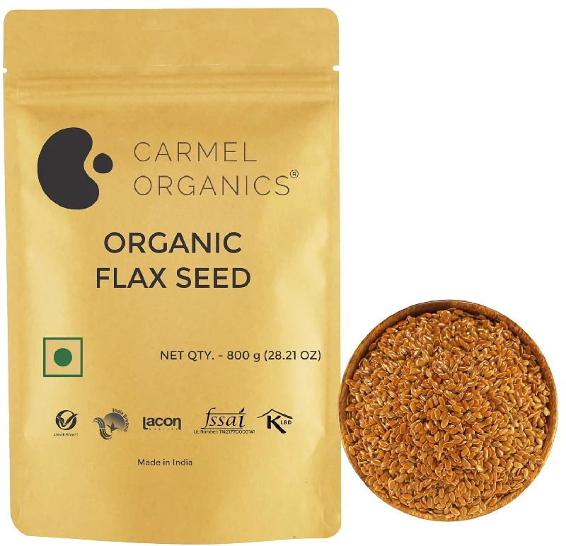 Carmel Organics Flax Seed Whole
