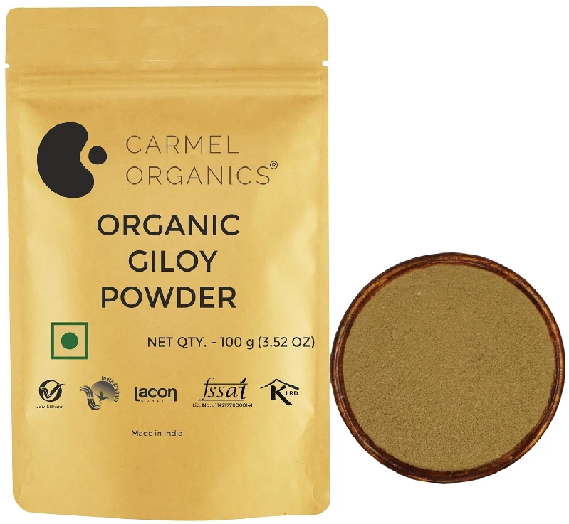 Carmel Organics Giloy-Guduchi-Gulvel Stem Powder