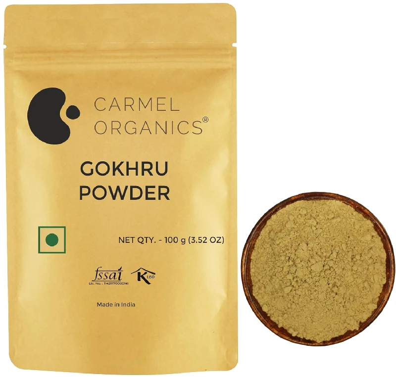 Carmel Organics Gokhru-Gokshura-Tribulus Terrestris Powder