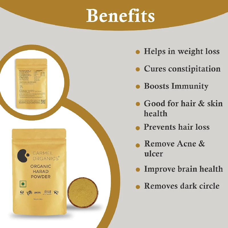 Carmel Organics Harad-Haritaki Powder - Image 3