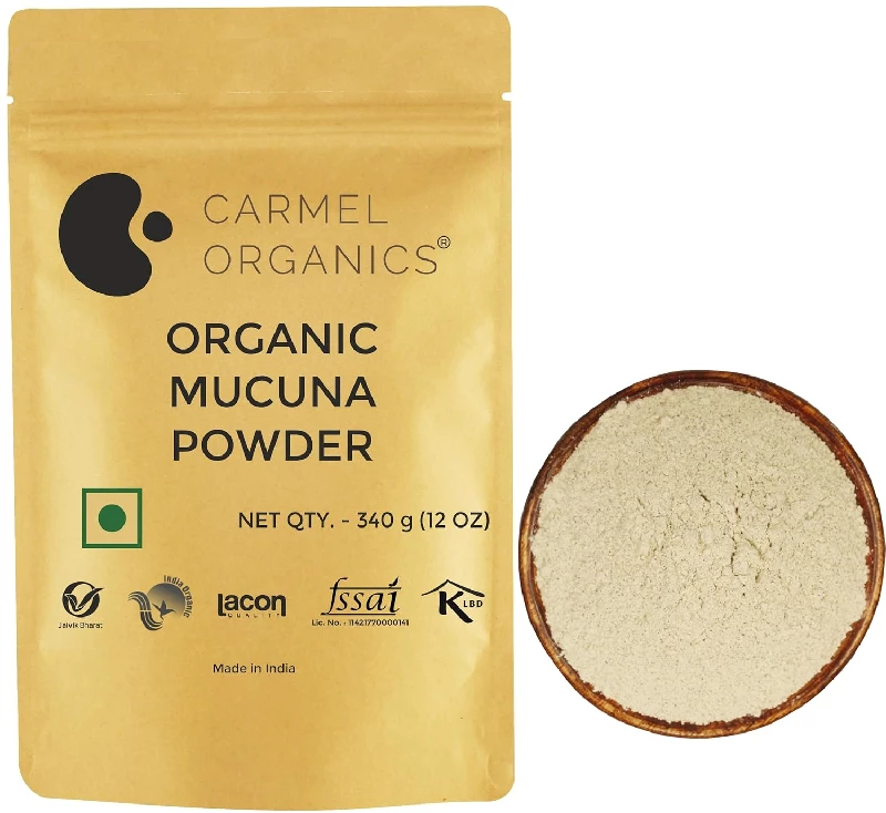 Carmel Organics Mucuna White Seed Powder