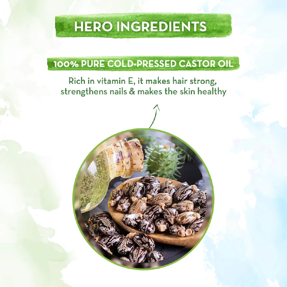 Castor Oil for Healthier Skin, Hair and Nails with 100% Pure and Natural Cold-Pressed Oil - Image 4