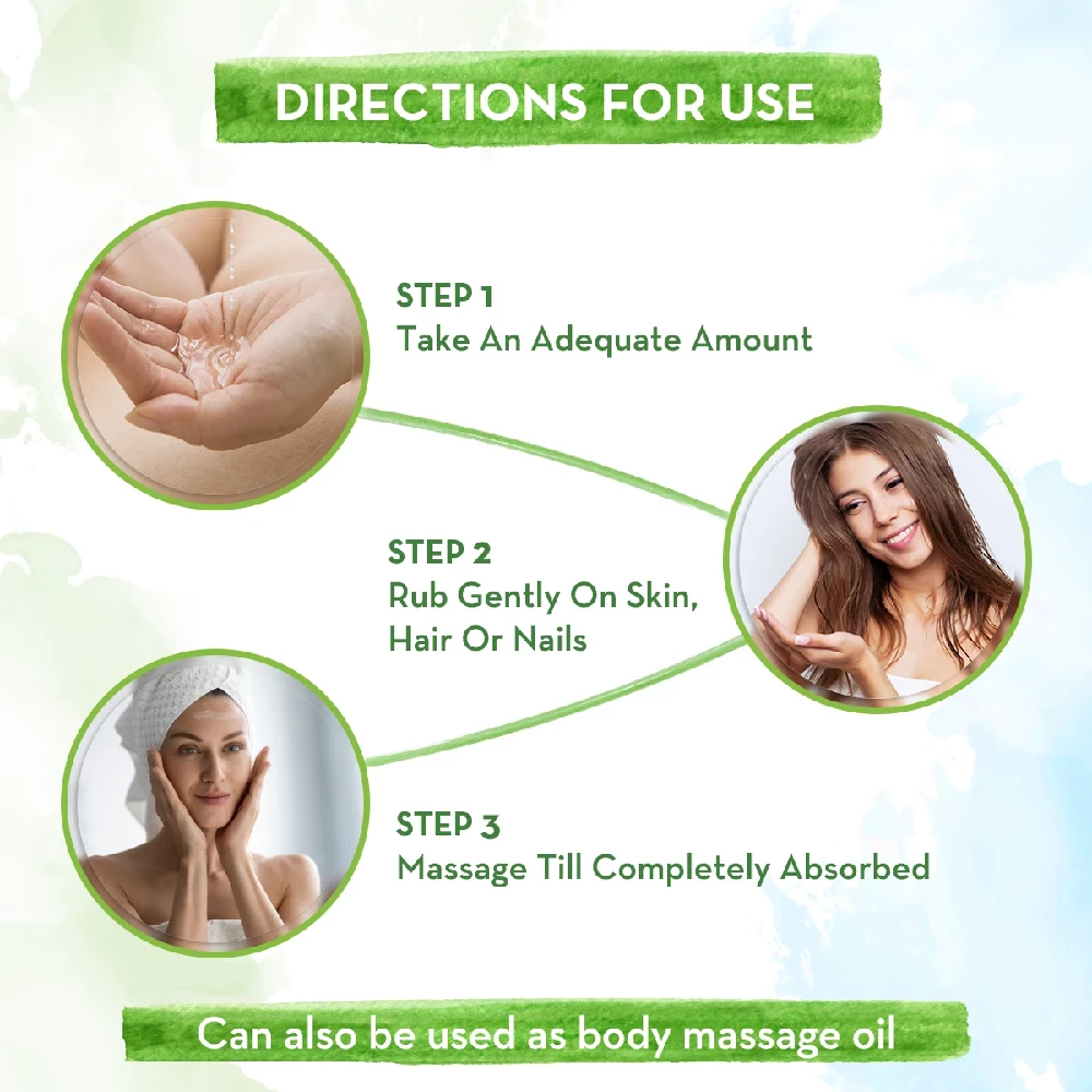 Castor Oil for Healthier Skin, Hair and Nails with 100% Pure and Natural Cold-Pressed Oil - Image 5