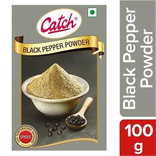 Catch Black Pepper Powder - Enhances Flavour Catch Black Pepper Powder - Enhances Flavour--100 g carton