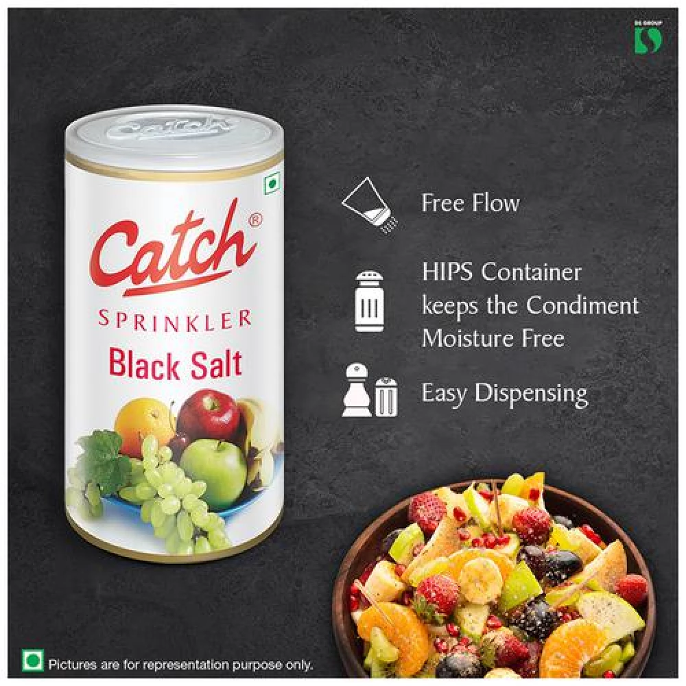 Catch Black Salt Sprinklers - Adds Flavour & Aroma - Image 5