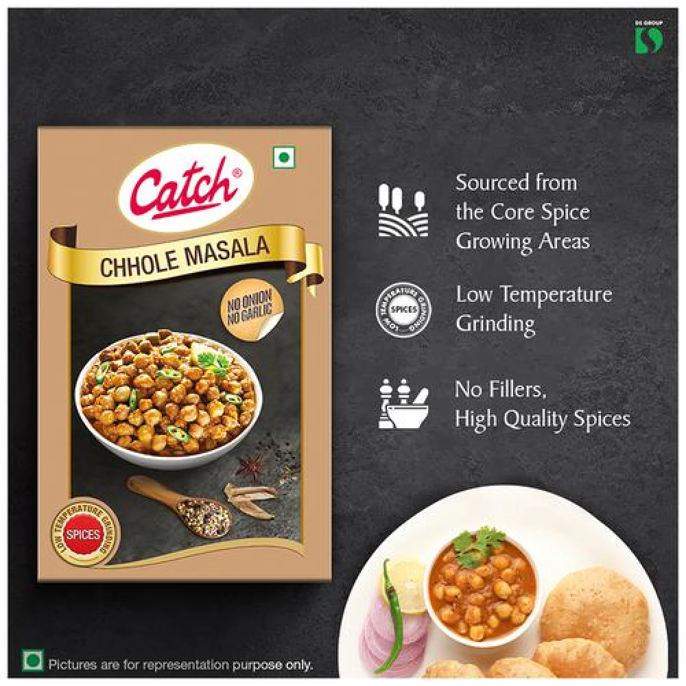 Catch Chhole Masala With No Garlic & Onion - Adds Flavour & Aroma - Image 5