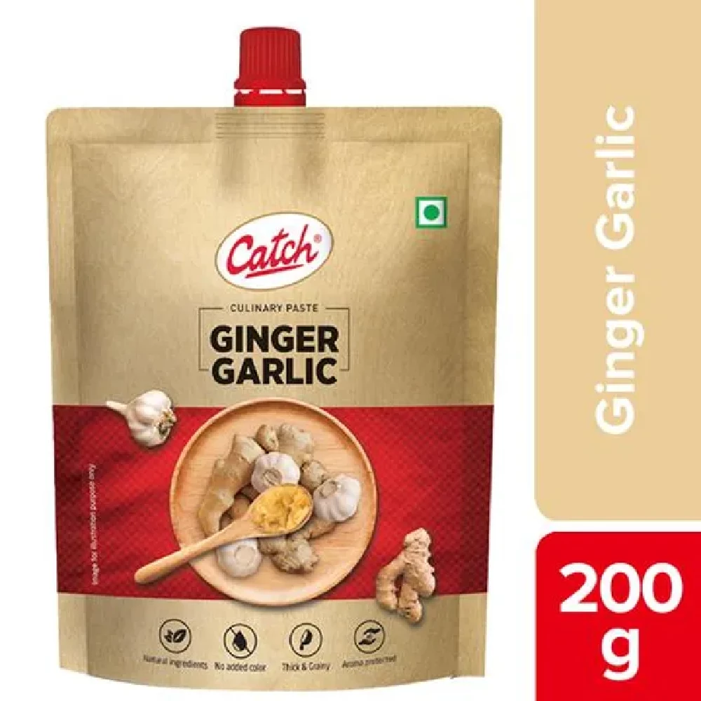 Catch Ginger Garlic Paste - Thick & Grainy