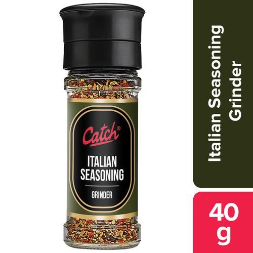 Catch Italian Seasoning Grinder - Spices & Herbs Blend Catch Italian Seasoning Grinder - Spices & Herbs Blend--40 g Glass Bottle