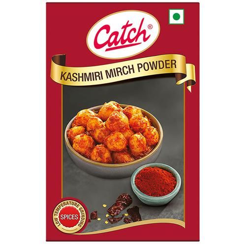 Catch Kashmiri Mirch Powder - Adds Flavour & Colour To Dishes Catch Kashmiri Mirch Powder - Adds Flavour & Colour To Dishes--100 g Carton