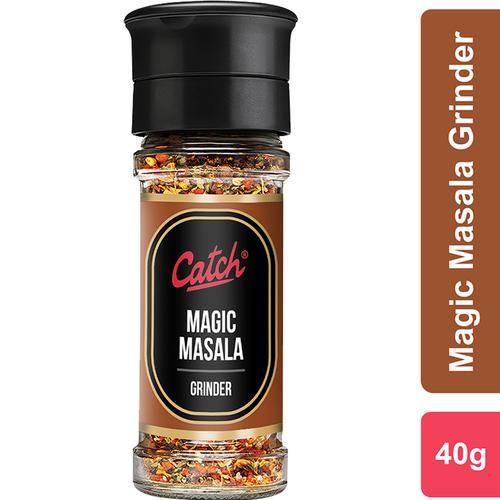 Catch Magic Masala Grinder - Enhances Flavour Catch Magic Masala Grinder - Enhances Flavour--40 g Glass Bottle