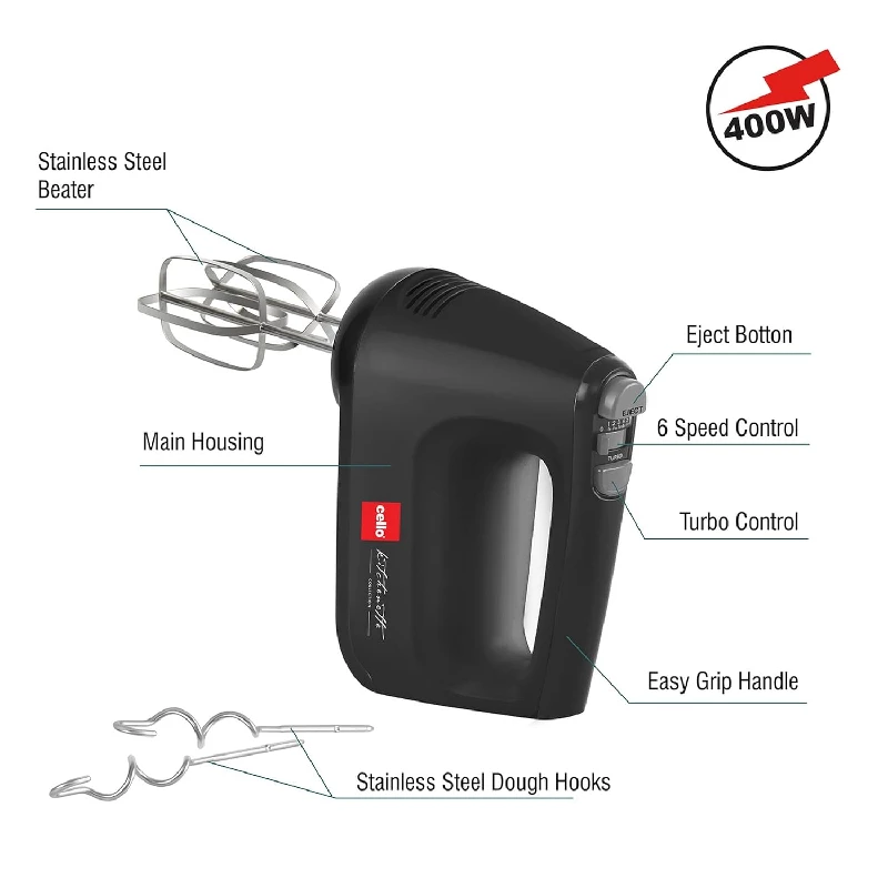 Cello 400 Watts Supreme Hand Blender - Image 4