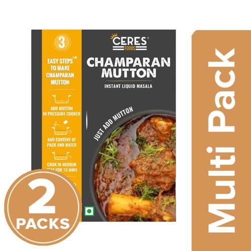 Ceres Foods Champaran Ahuna Handi Mutton Instant Liquid Masala - Ready To Cook Cooking Paste