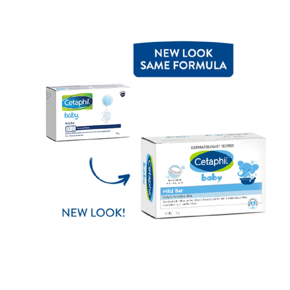 Cetaphil Baby Mild Bar Face & Body - Image 2