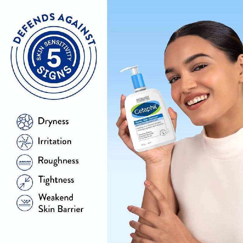 Cetaphil Gentle Skin Cleanser For Dry to Normal Sensitive Skin - Image 5