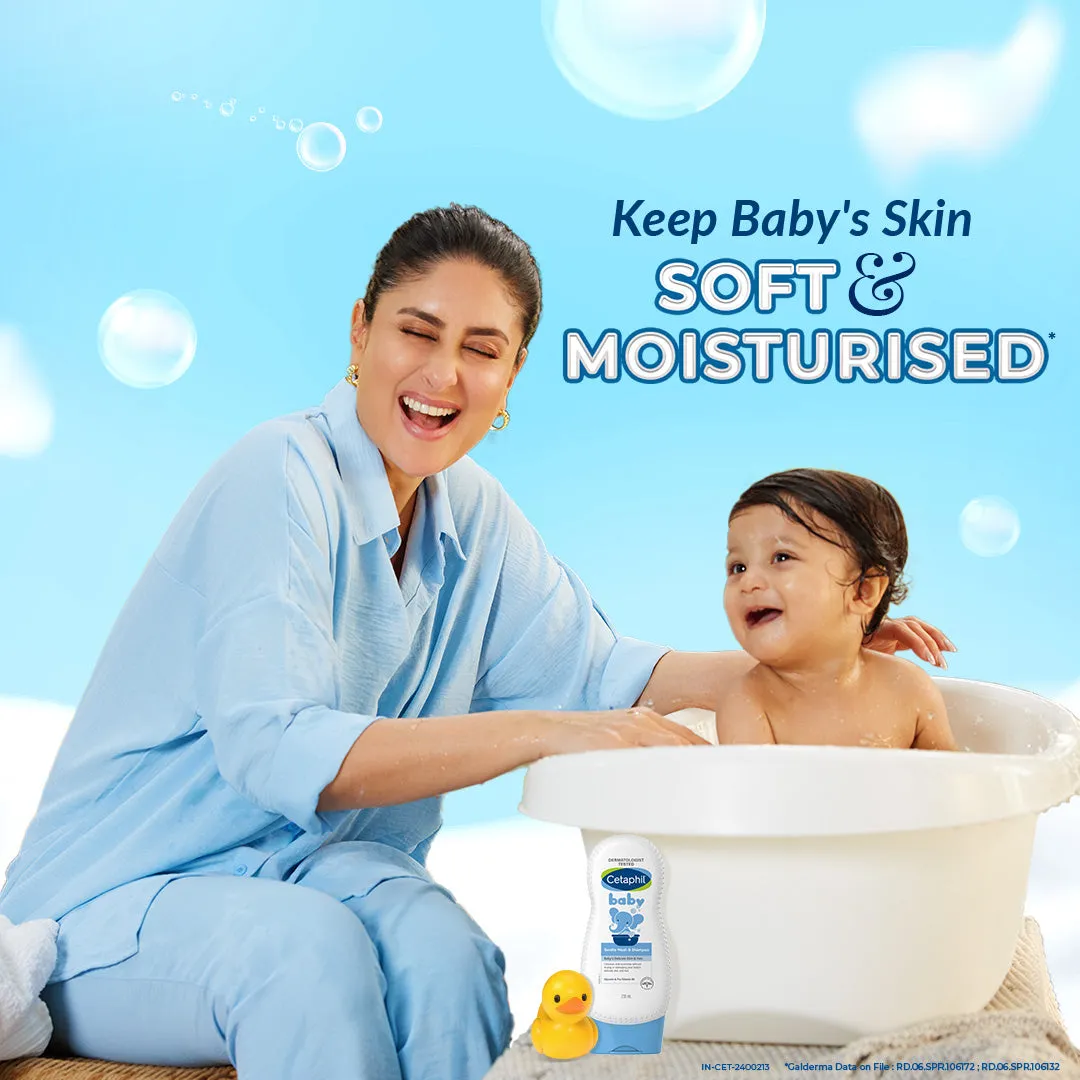 Cetaphil Baby Gentle Wash & Shampoo with Wheat Protein and Glycerin - Image 3