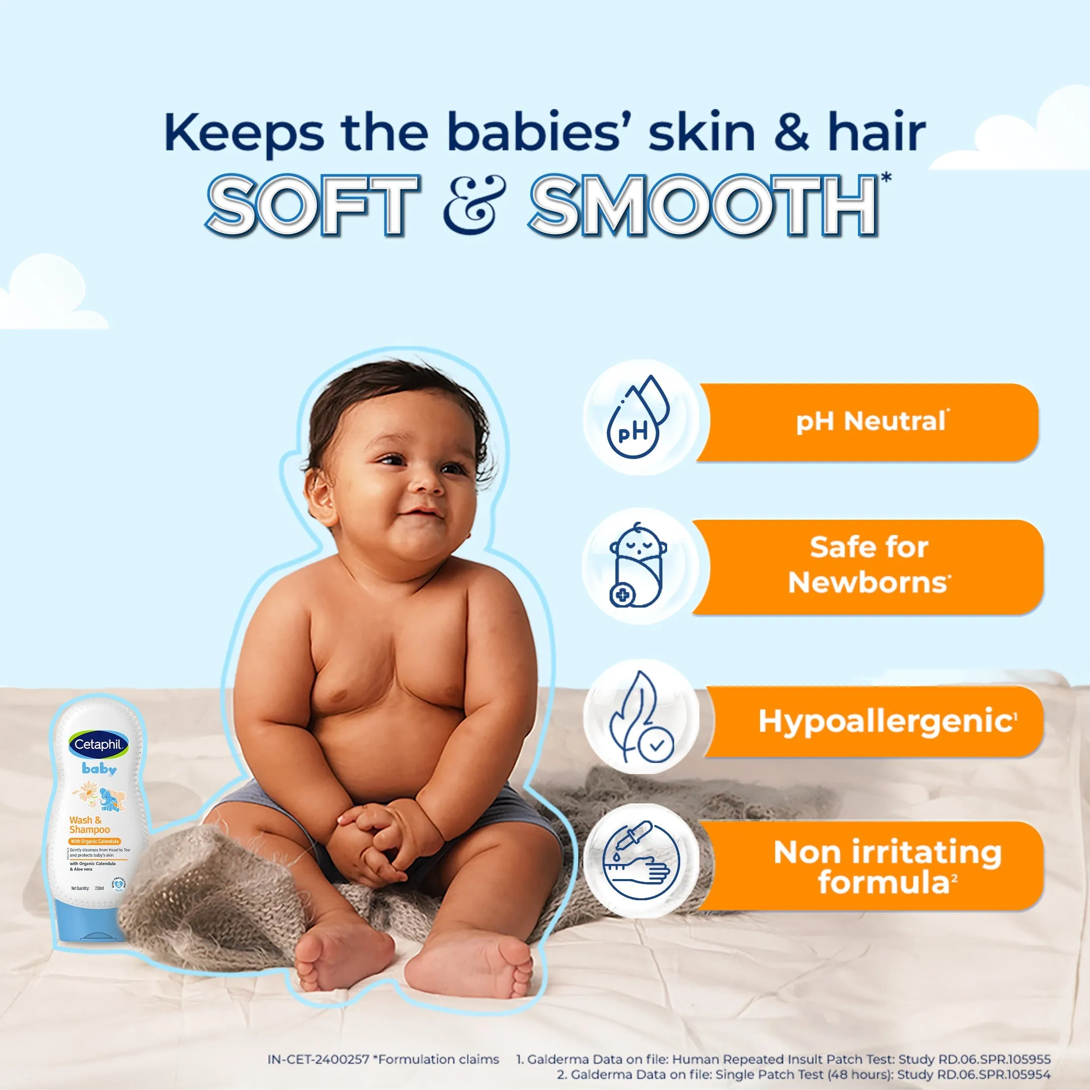 Cetaphil Baby Wash & Shampoo with Organic Calendula - Image 5