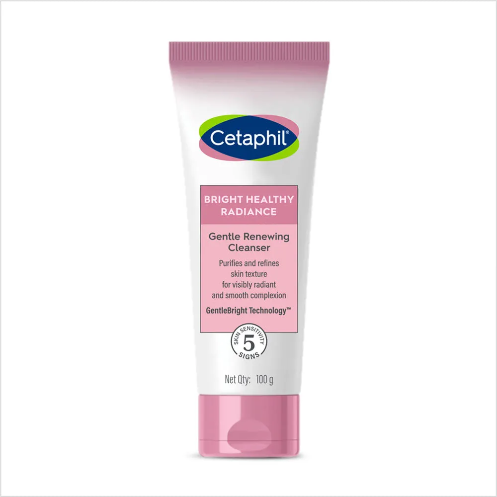 Cetaphil Bright Healthy Radiance Gentle Renewing Cleanser Cetaphil Bright Healthy Radiance Gentle Renewing Cleanser-Pack Size-100 g