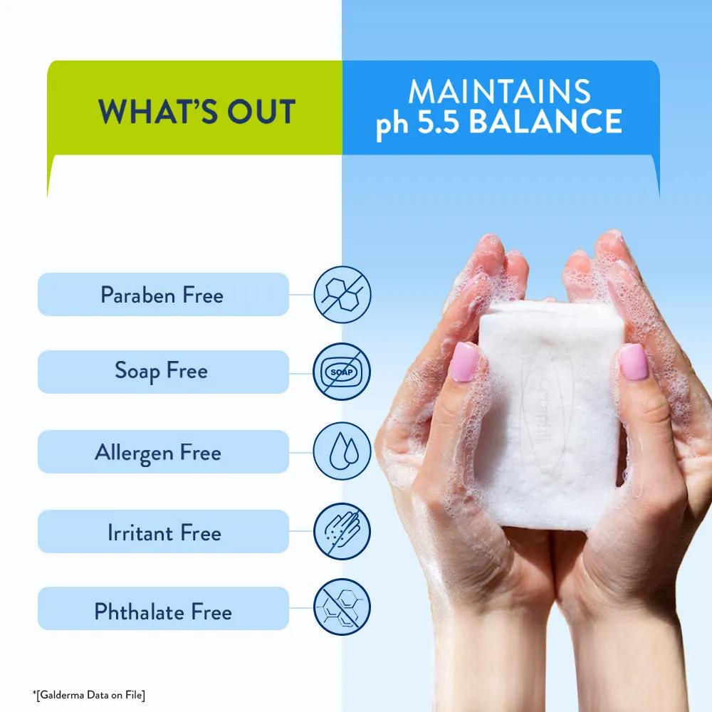 Cetaphil Cleansing & Moisturising Syndet Bar With Shea butter - Image 5