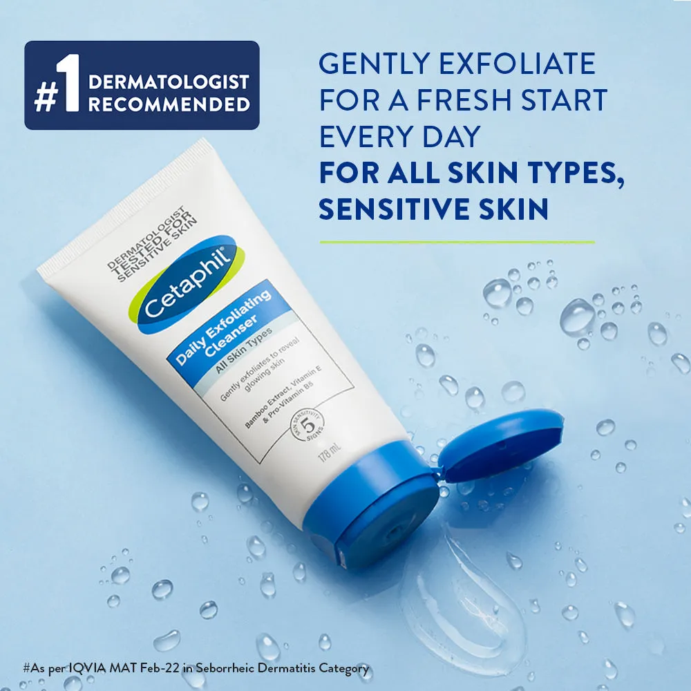 Cetaphil Daily Exfloliating Cleanser with Vitamin B5 and E - Image 3
