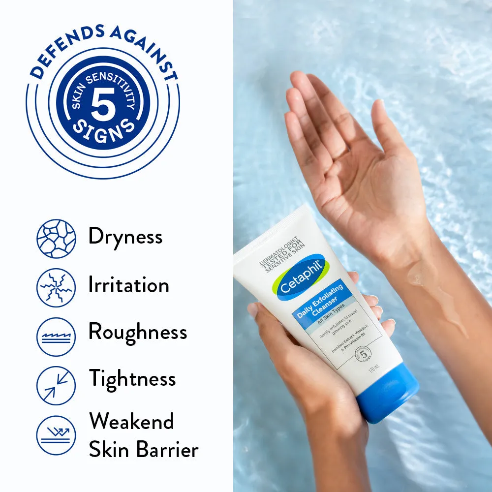 Cetaphil Daily Exfloliating Cleanser with Vitamin B5 and E - Image 5