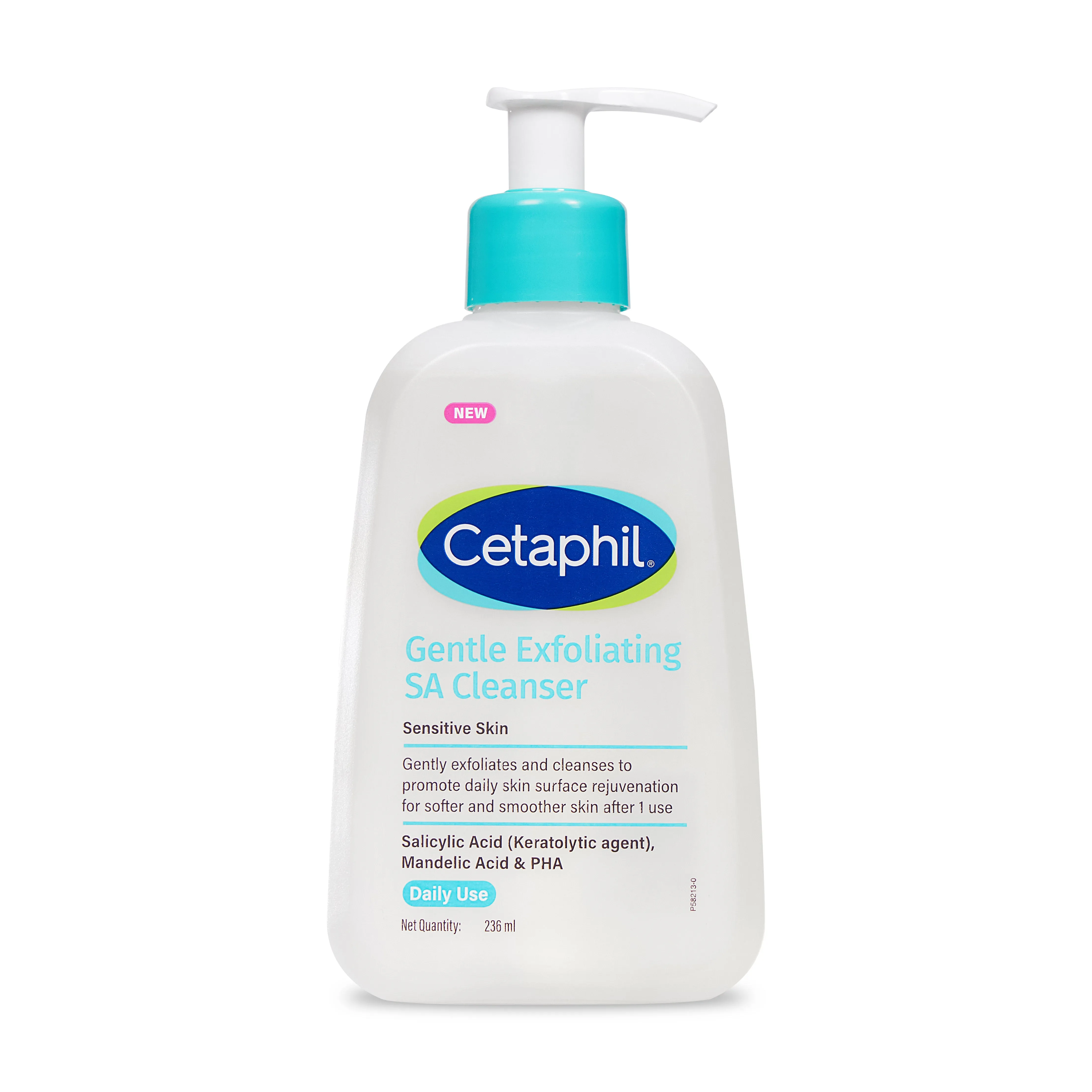Cetaphil Gentle Exfoliating SA Cleanser Cetaphil Gentle Exfoliating SA Cleanser-Pack Size-236 ml