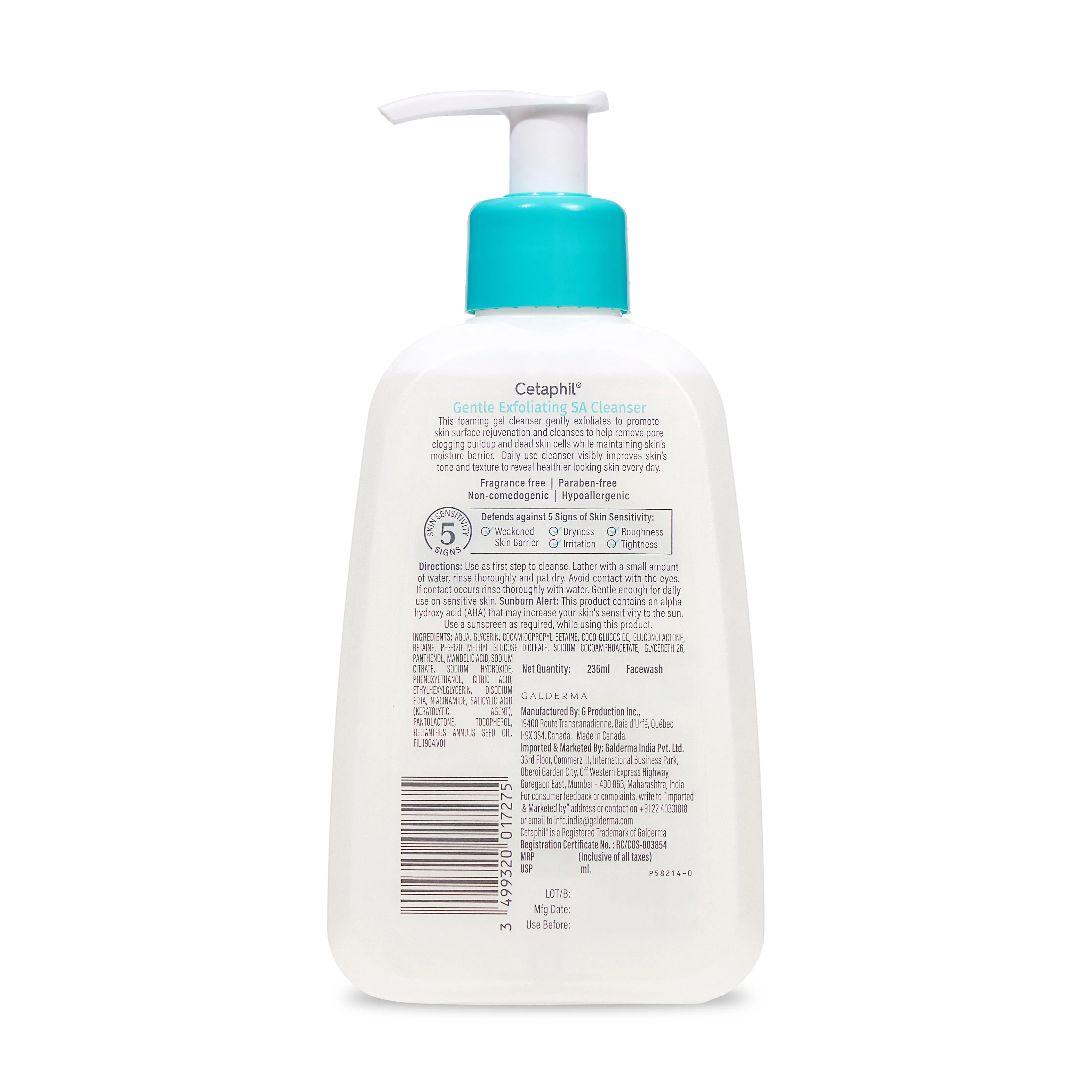 Cetaphil Gentle Exfoliating SA Cleanser - Image 2
