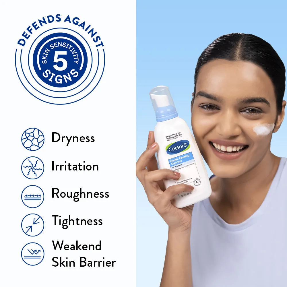 Cetaphil Gentle Foaming Cleanser for Dry to Normal Sensitive skin - Image 5