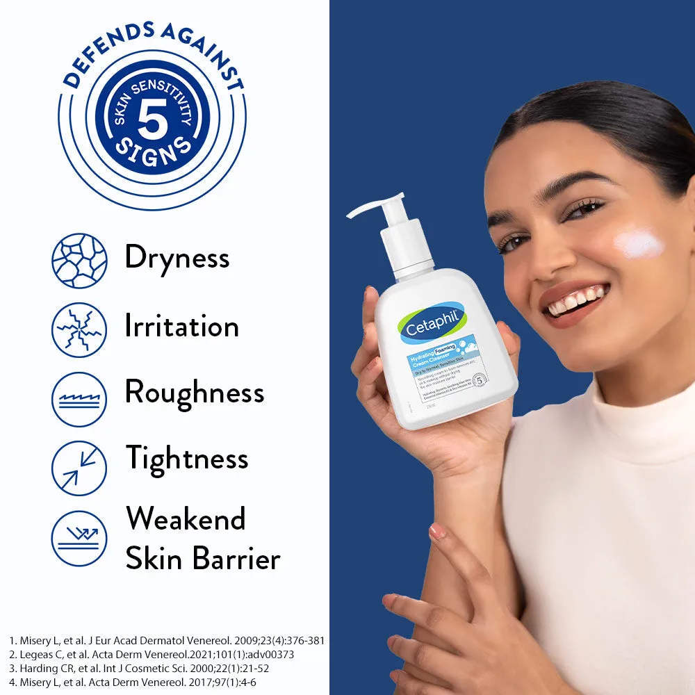 Cetaphil Hydrating Foaming Cream Cleanser - Image 8