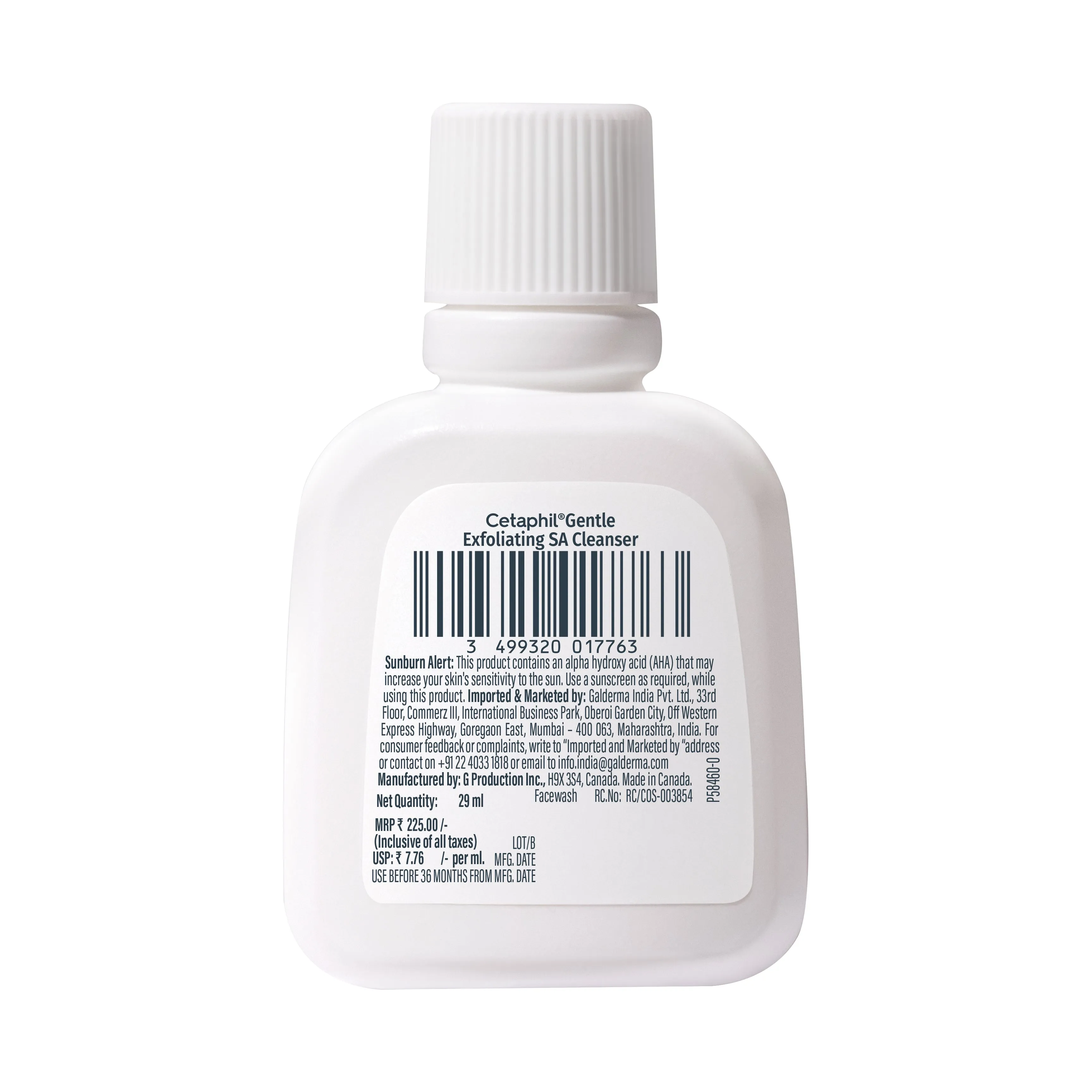 Cetaphil Mini Gentle Exfoliating SA Cleanser - Image 2