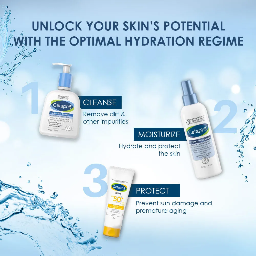 Cetaphil Optimal Hydration Body Spray Moisturizer - Image 3