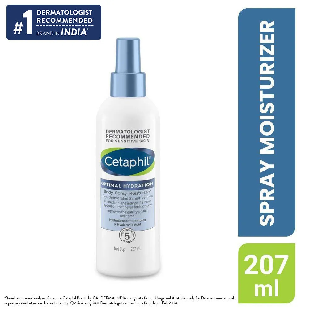 Cetaphil Optimal Hydration Body Spray Moisturizer - Image 4