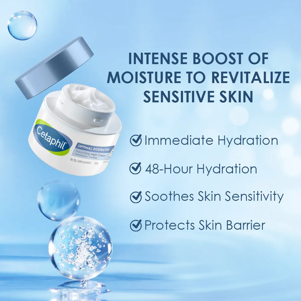 Cetaphil Optimal Hydration Replenishing Night Cream - Image 8