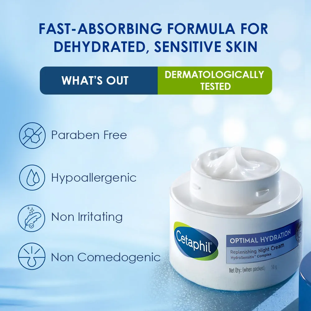 Cetaphil Optimal Hydration Replenishing Night Cream - Image 9