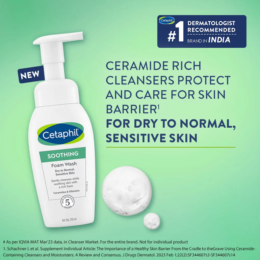 Cetaphil Soothing Foam Wash with Ceramides - Image 3