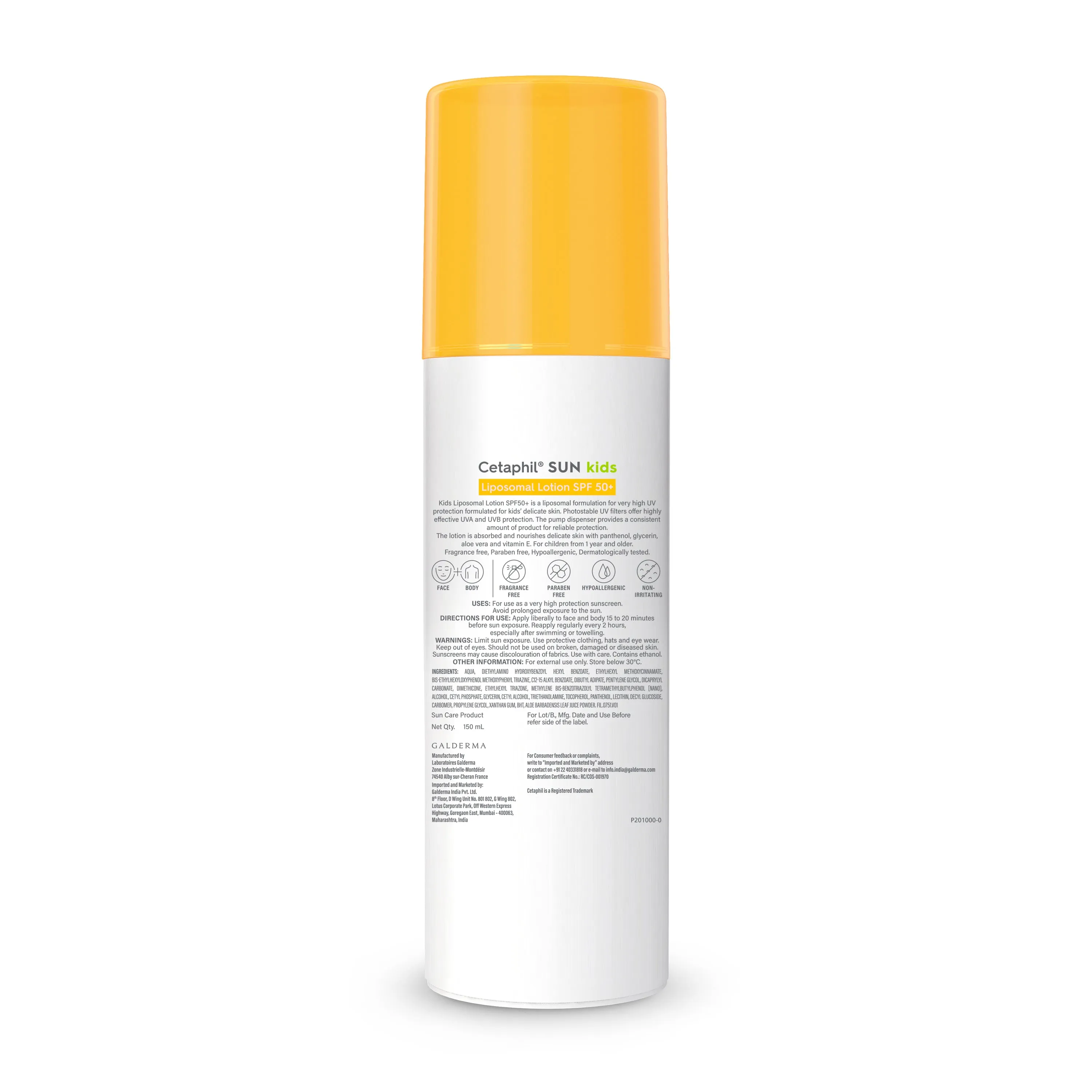 Cetaphil Sunscreen for Kids SPF 50+ - Image 2