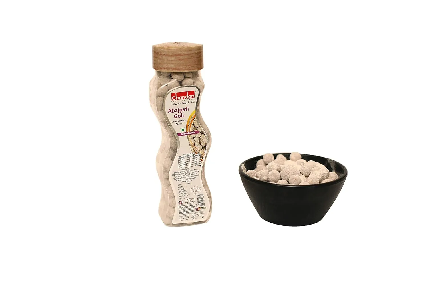 Chandan Mukhwas Abajpati Goli (anardaana) Pomegranate Chews