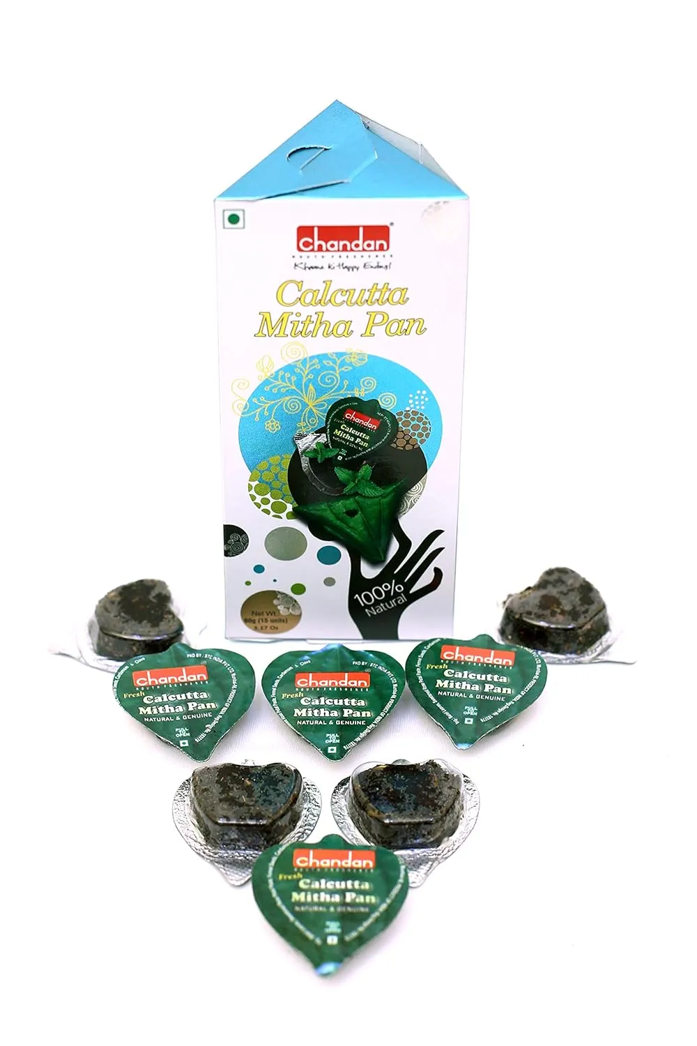 Chandan Mukhwas Calcutta Meetha Paan Tower Pack Chandan Mukhwas Calcutta Meetha Paan Tower Pack-Pack Size-90 g