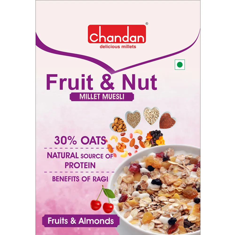 Chandan Mukhwas Delicious Milltes Fruit & Nut Millet Muesli - Image 1