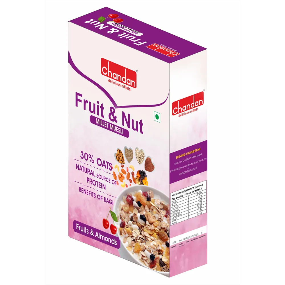 Chandan Mukhwas Delicious Milltes Fruit & Nut Millet Muesli - Image 3