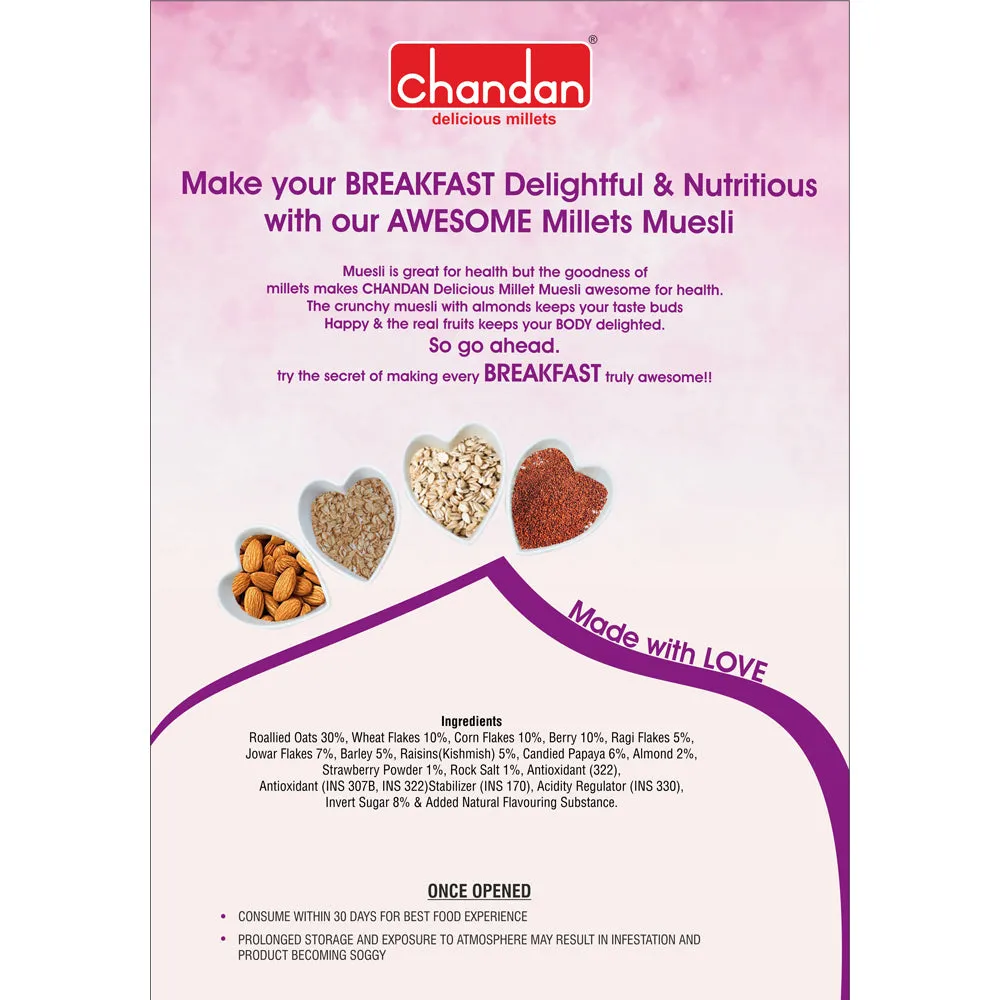 Chandan Mukhwas Delicious Milltes Fruit & Nut Millet Muesli - Image 4